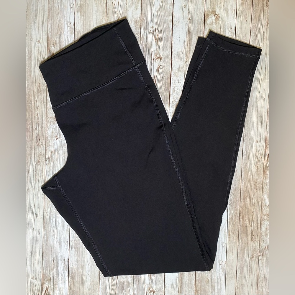 Old Navy Women's Mid-Rise PowerPress Leggings Black L 12-14 - Picture 6 of 15